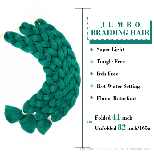 82 inch Ombre jumbo expression braiding hair extension Synthetic Crochet jumbo braiding hair wholesale trenzas africanas